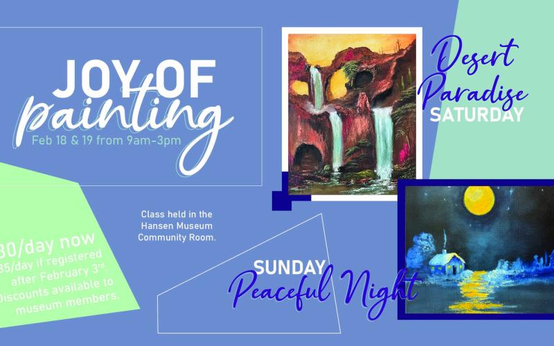 UPCOMING BEGINNER-FRIENDLY PAINTING CLASS