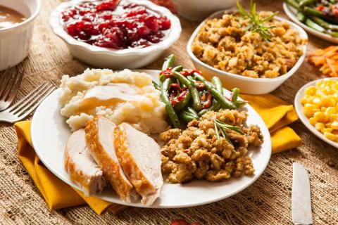 Homemade Turkey Thanksgiving Dinner