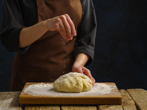 Prepared dough