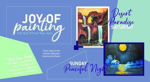 UPCOMING BEGINNER-FRIENDLY PAINTING CLASS