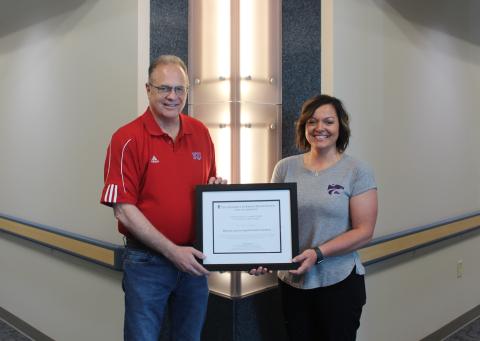 Dr. Craig Concannon and Samantha McMillan, ER Nurse Manager